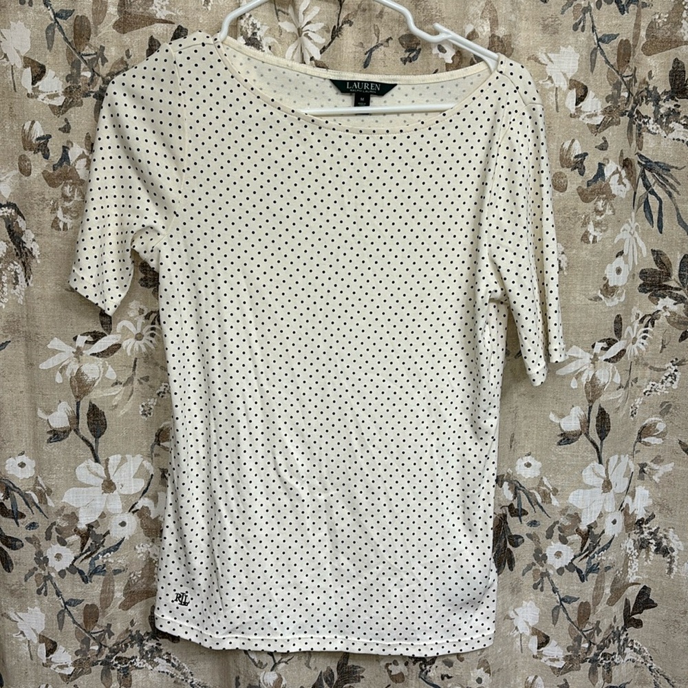 Polka dot top
